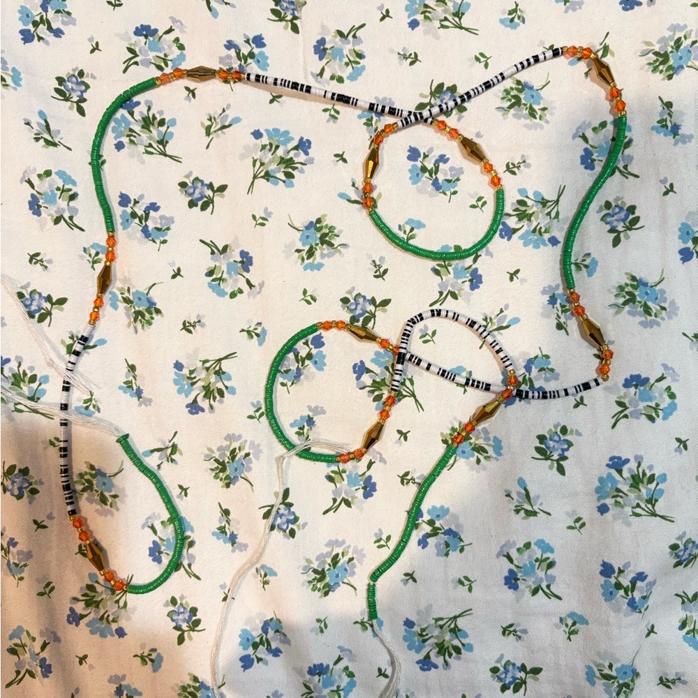 Boho handmade beaded waist beads